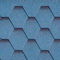 Гибкая битумная черепица Katepal KL, чёрный